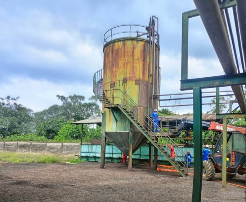 Extension au sein de l’usine COCAPALM